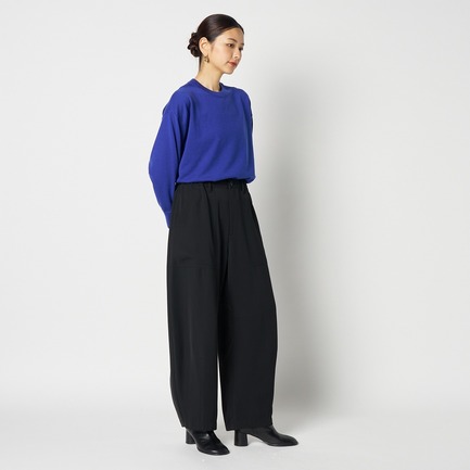 DRAPE TWILL MILITARY PANTS 詳細画像 ブラック 10