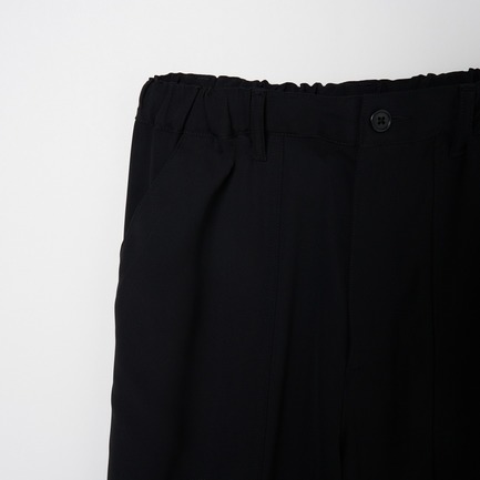 DRAPE TWILL MILITARY PANTS 詳細画像 ブラック 3