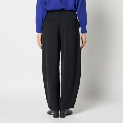 DRAPE TWILL MILITARY PANTS 詳細画像 ブラック 8