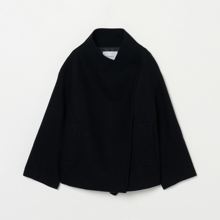 WOOL STAND COLLAR BLOUSON