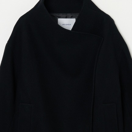 WOOL STAND COLLAR BLOUSON 詳細画像 ブラック 2