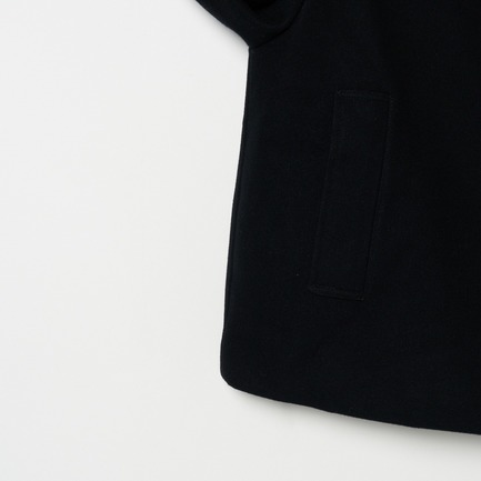 WOOL STAND COLLAR BLOUSON 詳細画像 ブラック 4