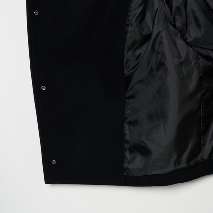 WOOL STAND COLLAR BLOUSON 詳細画像 ブラック 5