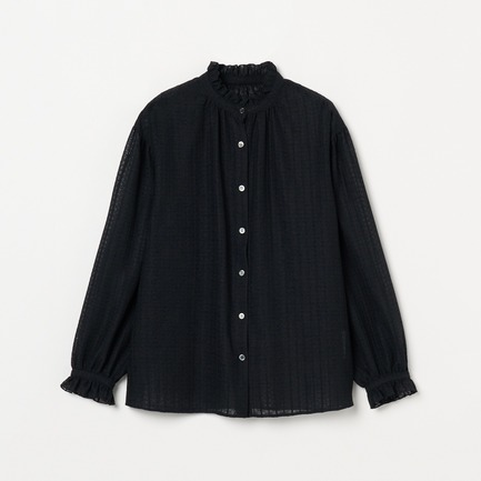 RACE FRILL COLLAR BLOUSE