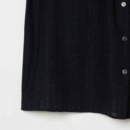 RACE FRILL COLLAR BLOUSE 詳細画像 ブラック 4