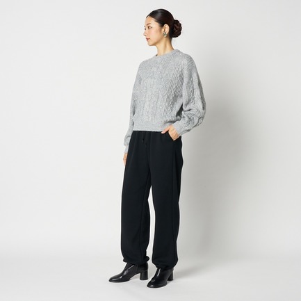 CABLE SPANGLE KNIT 詳細画像 ライトグレー 6