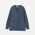 MIXED YARN V NECK CARDIGAN 詳細画像