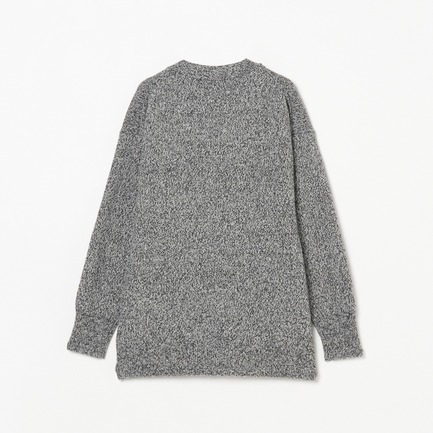MIXED YARN V NECK CARDIGAN 詳細画像 ブラック 1