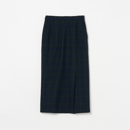 CHECK I LINE SKIRT