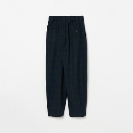 CHECK CURVY PANTS 詳細画像 グリーン系 1