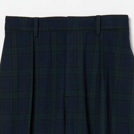 CHECK CURVY PANTS 詳細画像 グリーン系 2