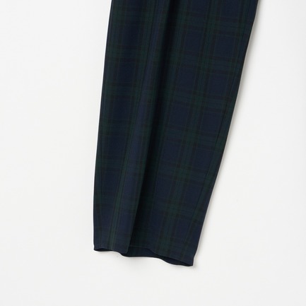 CHECK CURVY PANTS 詳細画像 グリーン系 5
