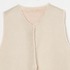 FAKE MOUTON CROPPED GILET 詳細画像