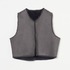 FAKE MOUTON CROPPED GILET 詳細画像