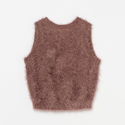 V NECK VEST 詳細画像 キャメル 1