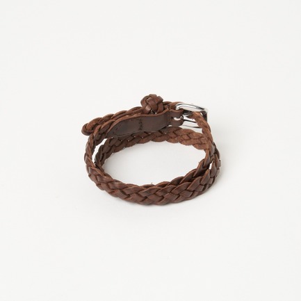 LONG BRAIDED BRACELET 詳細画像 ブラウン 1