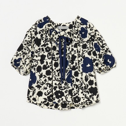 FLOWER PRINT BLOUSE