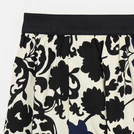 FLOWER PRINT SKIRT 詳細画像 ネイビー 3