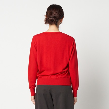 THOMA (CREW NECK) 詳細画像 レッド 3