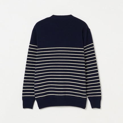 MARINE BORDER KNIT 詳細画像 ネイビー 1