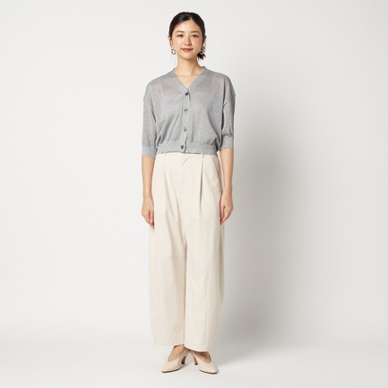 HALF SLEEVE CARDIGAN 詳細画像 ミディアムグレー 7