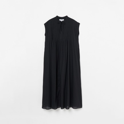 COTTON LOAN TUCK DRESS