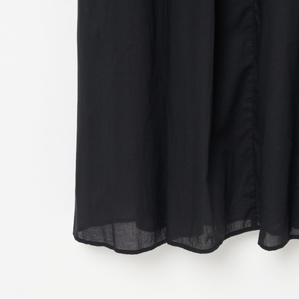 COTTON LOAN TUCK DRESS 詳細画像 ブラック 4