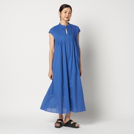 COTTON LOAN TUCK DRESS 詳細画像 ブルー 6