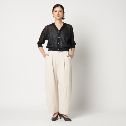 HALF SLEEVE CARDIGAN 詳細画像 ブラック 10