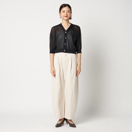 HALF SLEEVE CARDIGAN 詳細画像 ブラック 7