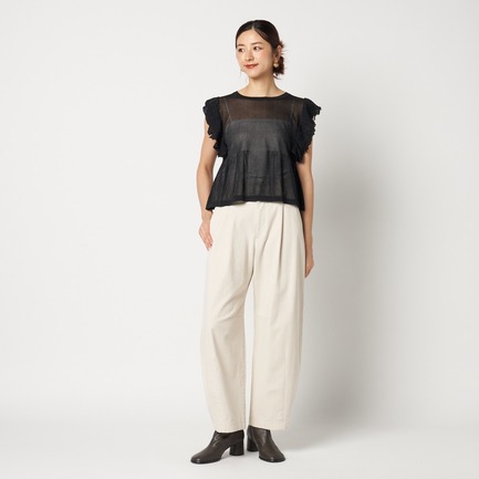 RUFFLE TOP 詳細画像 ブラック 9