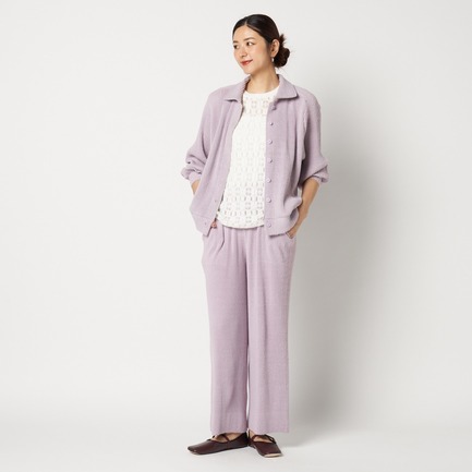 KNIT PLEATED CARDIGAN 詳細画像 ライラック 10