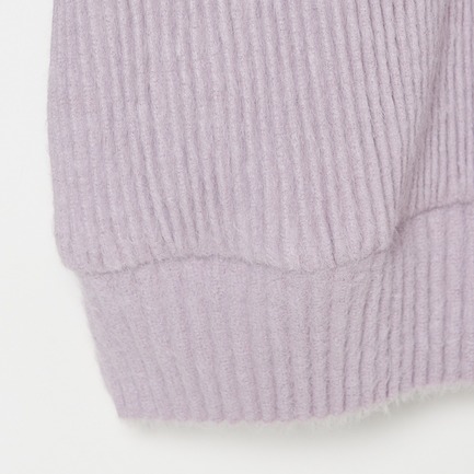 KNIT PLEATED CARDIGAN 詳細画像 ライラック 4