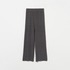 KNIT PLEATED PANTS WITHOUT HEM 詳細画像