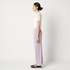KNIT PLEATED PANTS WITHOUT HEM 詳細画像