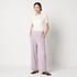 KNIT PLEATED PANTS WITHOUT HEM 詳細画像