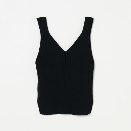 INTARSIST SLIT RIB TANK 詳細画像 ブラック 1