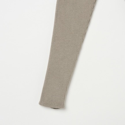 COLLARED RIB TURTLE PULL OVER 詳細画像 ダークブラウン 3