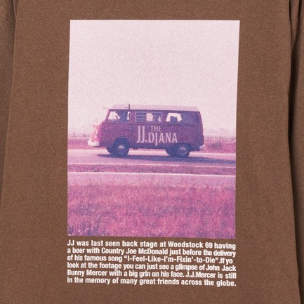 JJ. DIANA LONG SLEEVE T-SHIRTS 詳細画像 ブラウン 6