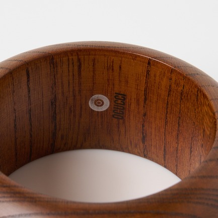 ZELKOVA ROUND BANGLE 詳細画像 キャメル 3