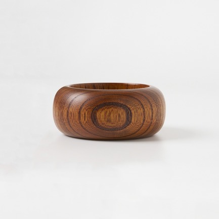 ZELKOVA ROUND BANGLE 詳細画像 キャメル 4