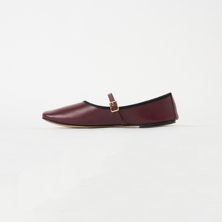 SQ TOE STRAP FLAT 詳細画像 ボルドー 1