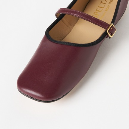 SQ TOE STRAP FLAT 詳細画像 ボルドー 5