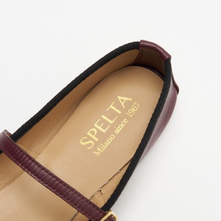 SQ TOE STRAP FLAT 詳細画像 ボルドー 6