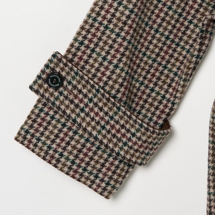 MALTON HOUNDSTOOTH COAT 詳細画像 ブラウン 4