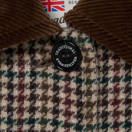 MALTON HOUNDSTOOTH COAT 詳細画像 ブラウン 8