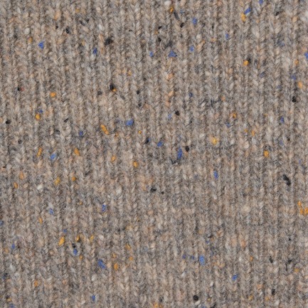 COLOUR NEP RIB CREW NECK KNIT 詳細画像 ベージュ 5