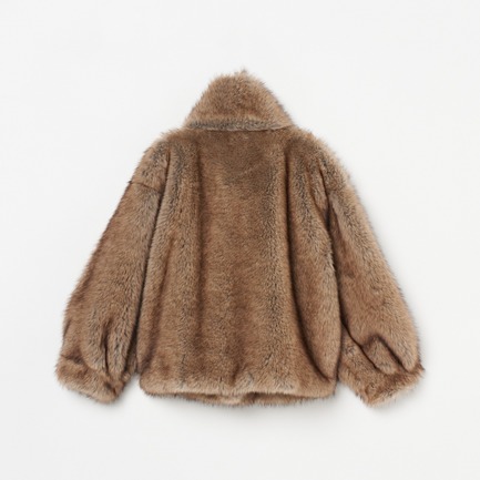BLAIR FAUX FUR JACKET 詳細画像 ブラウン 1