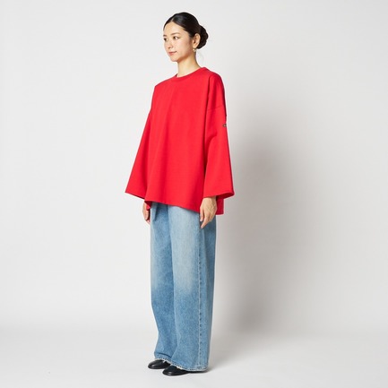 LARGE COTTON FLAIR SLEEVE 詳細画像 レッド 2