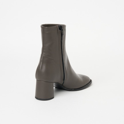 ROUND TOE SHORT BOOTS 詳細画像 ミディアムグレー 2